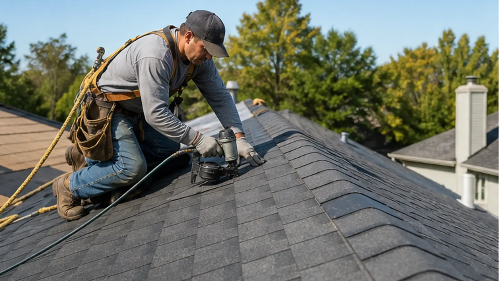 Roofing website template preview